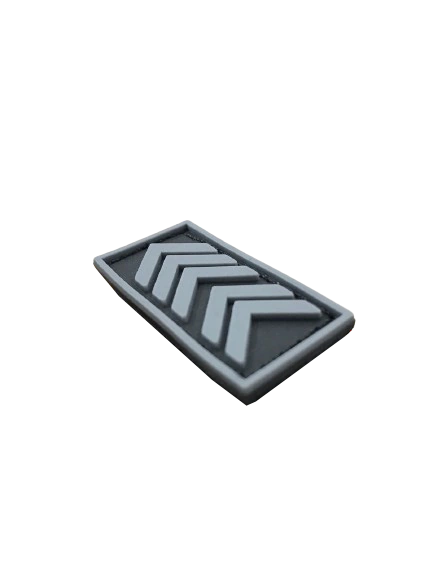 DIVISA DE GOLA EMBORRACHADA PM 1° SGT