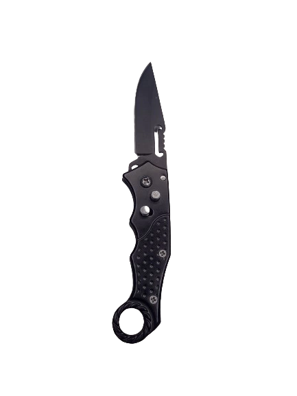 Canivete Tático Automático Inox Militar Tradicional