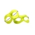 Antifaz Plastico Rigido Fluo Amarillo x 1u