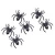 Araña Grande Negra PATRIMAR x 6u.