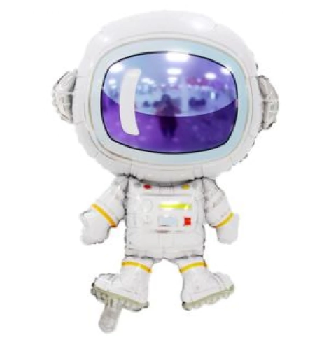 Globo Metalizado Astronauta 83x60cm