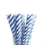 Sorbetes de Polipapel Rayado Azul y Blanco x 20u.
