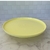 Bandeja con Pie Redonda Plastica Amarilla Pastel 26cm x 1u.
