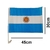 Bandera para Auto Argentina x 1u.