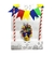 Cake Topper con Banderin Mario Bross