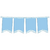 Banderin Carton Celeste Pastel x 1u.