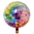 Globo Metalizado Forma Bola de Espejos Multicolor