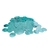 Confetti Redondo Metal Celeste x 30gr