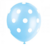 Globo Globolandia Celeste Lunares Blancos 10" x 10u.