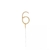 Vela Chispita Numero Dorado - tienda online