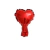 Globo Metalizado Corazon 5" - tienda online