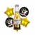 Set 5 Globos Metalizado Cerveza Corona