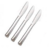 Cuchillo Plastico Plata x 12u.