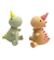 Adorno Porcelana Dinosaurio Pastel con Bonete x 1u.