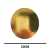 Disco Carton Laminado Dorado 20cm x 1u.