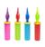 Inflador de Globos Tricolor Doble Accion Premium