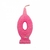 Vela Numero DORYPLAST con Gibre Rosa - comprar online