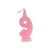 Vela Numero DORYPLAST con Gibre Rosa