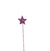 Adorno Estrella Mini Palito Gibre Rosa Metal x 1u.