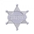 Estrella Sheriff Plateada