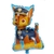 Globo Metalizado Silueta Chase Paw Patrol Con Borde