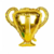 Globo Metalizado Forma Copa Champion