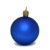 Globo Navideño Satinado Azul N7 x 2u.