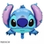 Globo Metalizado Silueta Cara Stitch