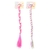 Gomita infantil Trenza de Pelo Multicolor x 1u.