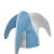 Gorro Sombrero Arlequin Tres 3 Puntas Argentina Celeste y Blanco