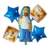 Set 5 Globos Metalizado Los Simpson Homero