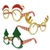 Lentes de Papel Navideños x 6u.