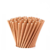 Sorbetes de Polipapel Liso Naranja Pastel x 20u.