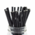 Sorbetes de Polipapel Liso Negro x 20u.