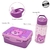 Set Lunchera Contenedora y Botella Gatito en internet