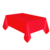 Mantel Plastico Liso Rojo 1.20x1.80mts