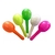 Maraca Comun Color Fluo