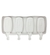 Molde Silicona Paleta de Helado Grande 26x15cm x 4u.