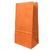 Bolsa Papel Color Naranja FB3 food x 10u. (12x25x7)