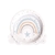 Plato Arco Iris Nordico Con Stamping Nene x 8u.