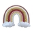 Adorno Arco iris Nordico Porcelana con Nubes Rosa