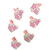 Souvenir Broche c/Escarpines c/Gibre Rosa x 1u. 