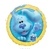 Globo Metalizado Redondo Pistas de Blue 18"