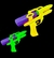 Pistola de Agua 22cm con Tanque - comprar online
