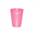 Vaso Plastico Rosa 180cc