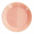 Plato Grande Redondo Plastico Rosa Pastel 23cm