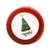 Plato Polipapel 17cm Arbol de Navidad x 6u.