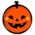Plato Polipapel Calabaza x 6u.