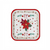 Plato Carton Cuadrado Chico Navidad x 8u.