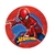 Plato Carton Hombre Araña x 8u.